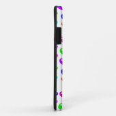 ネオン明るく多彩な髭のiphone 5の箱 Case-Mate iPhoneケース (裏面/右)