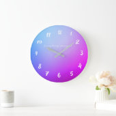 ネオン時間は全て10時を変える ラージ壁時計 (ホーム)