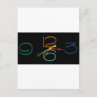 ネオン時間 ポストカード