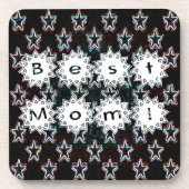 ネオン最高のコルクコースターで母が主演 コースター (正面)