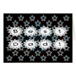 ネオン最高のスターズ付きパパ