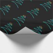 ネオン木 ラッピングペーパー (角)