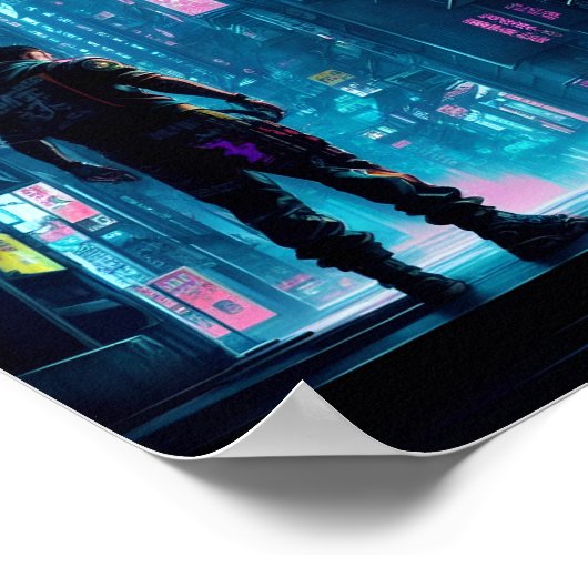 ネオン東京ナイト ポスター (角)