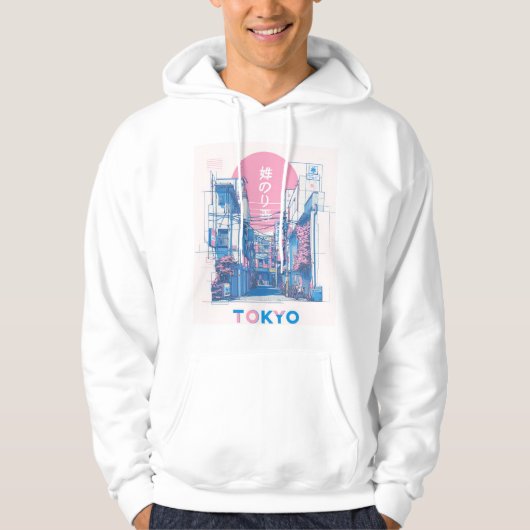 ネオン東京 パーカ (正面)