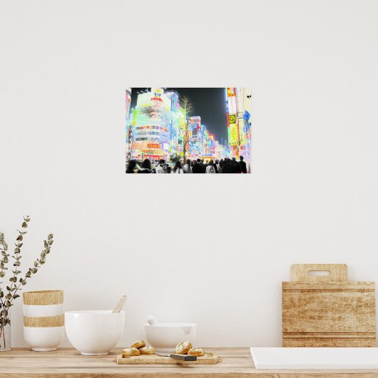 ネオン東京 ポスター (キッチン)