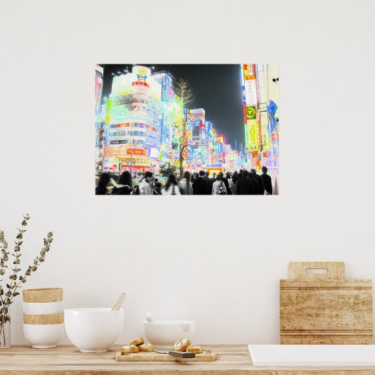ネオン東京 ポスター (キッチン)
