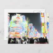 ネオン東京 ポストカード (正面/裏面)