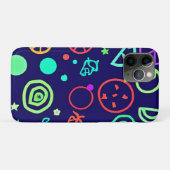 ネオン果実の模様の色 Case-Mate iPhoneケース (裏面(横))