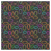 ネオン楕円 ファブリック (クローズアップ)