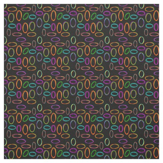 ネオン楕円 ファブリック (見本)