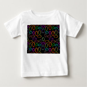 ネオン楕円 ベビーTシャツ