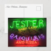 ネオン標識#1 ポストカード (正面/裏面)