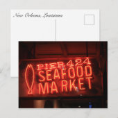 ネオン標識#2 ポストカード (正面/裏面)