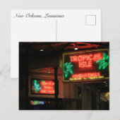 ネオン標識#4 ポストカード (正面/裏面)