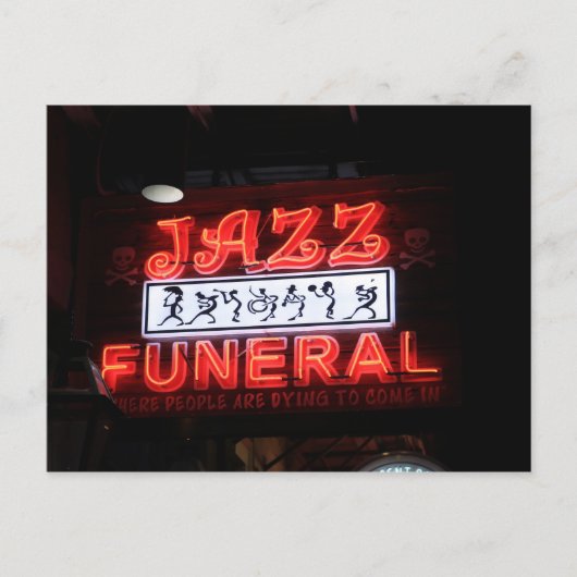 ネオン標識#5 ポストカード (正面)