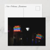 ネオン標識#8 ポストカード (正面/裏面)