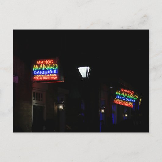 ネオン標識#8 ポストカード (正面)