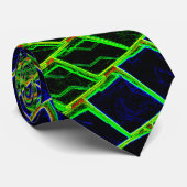 ネオン模様 ネクタイ (ロール)