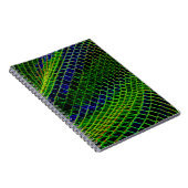 ネオン模様 ノートブック (右側)