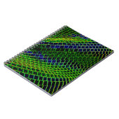 ネオン模様 ノートブック (左側)