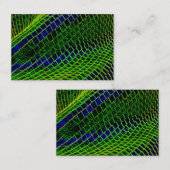 ネオン模様 名刺 (正面/裏面)