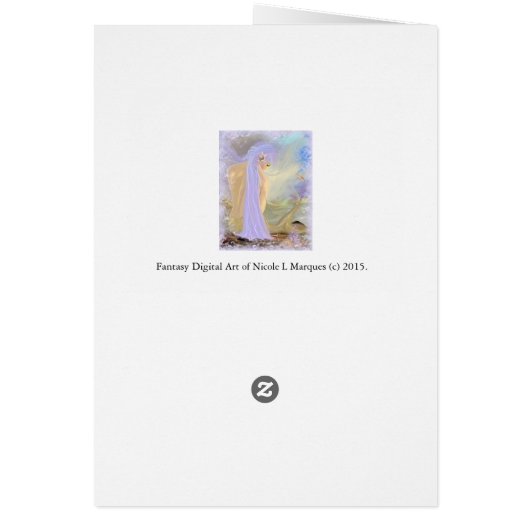 ネオン毛の人魚2 (裏面)