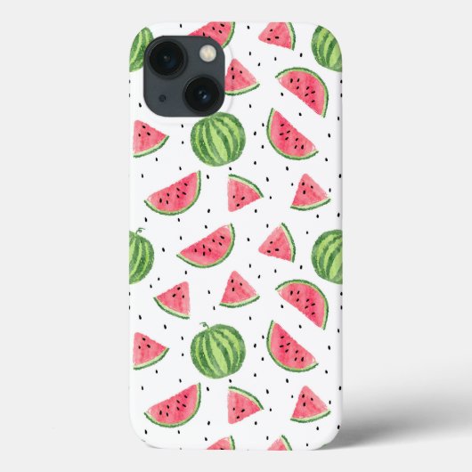 ネオン水彩スイカ模様 Case-Mate iPhoneケース (裏面)