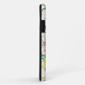ネオン水彩花iPhoneケース Case-Mate iPhoneケース (裏面/右)