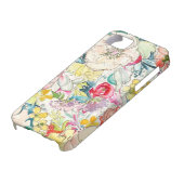 ネオン水彩花iPhoneケース Case-Mate iPhoneケース (下部)