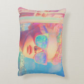 ネオン沿岸美しいとサングラス アクセントクッション (裏面(縦))