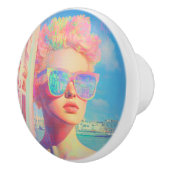 ネオン沿岸美しいとサングラス セラミックノブ (右)