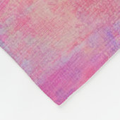 ネオン沿岸美しいとサングラス フリースブランケット (角)