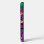 ネオン波カスタマイズ可能なレーザインスパイアーグリッター Case-Mate iPhoneケース (裏面 / 左)