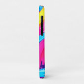 ネオン流体アート Case-Mate iPhoneケース (裏面/左)