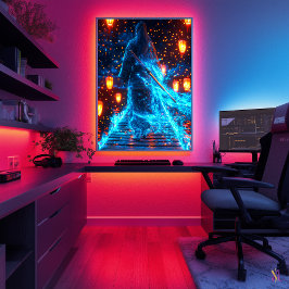 ネオン浪人 – 熱狂的な侍の幽霊 ポスター