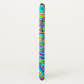 ネオン液体のぬれたペンキの渦巻 Case-Mate iPhoneケース (裏面/右)