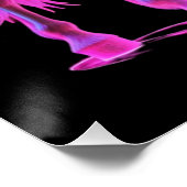 ネオン灯馬の彫刻 ポスター (コーナー)