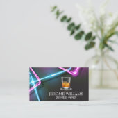 ネオン灯 | ウイスキー飲料 名刺 (スタンド正面)