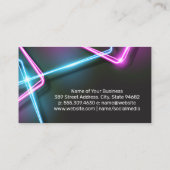 ネオン灯 | ウイスキー飲料 名刺 (裏面)