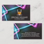 ネオン灯 | ウイスキー飲料 名刺 (正面/裏面)