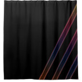 ネオン灯 シャワーカーテン (正面)