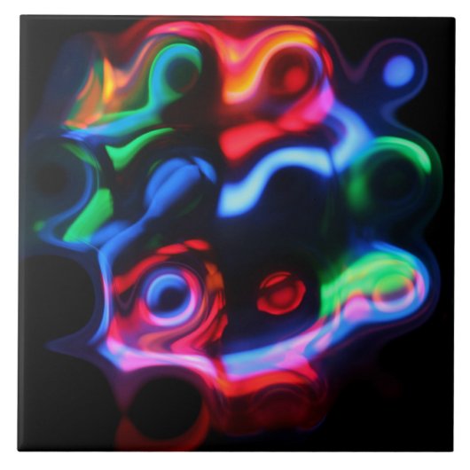 ネオン灯 タイル (正面)