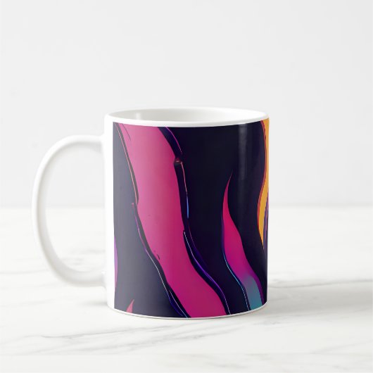 ネオン炎 コーヒーマグカップ (左)