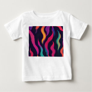 ネオン炎 ベビーTシャツ