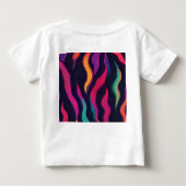 ネオン炎 ベビーTシャツ (裏面)