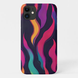 ネオン炎 iPhone 11 ケース