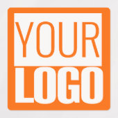 ネオン無地のオレンジ色 – ロカスタムゴ ラベル (デザイン1)