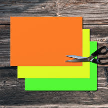 ネオン無地のカラー