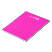 ネオン無地のピカスタマイズク ノートパッド (回転)