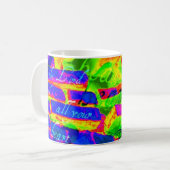 ネオン煉瓦マグ コーヒーマグカップ (正面左)